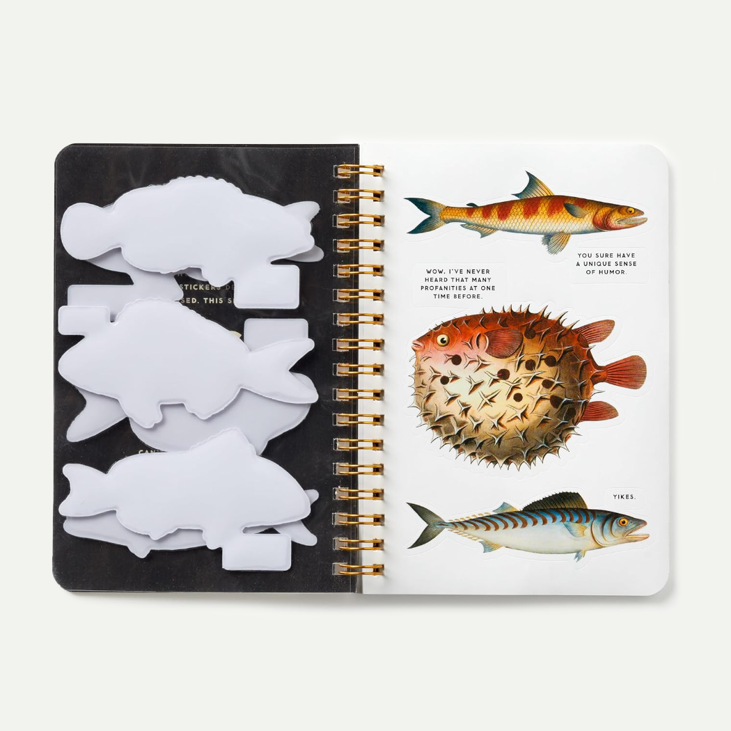 Judgy Fish Sticker Book
