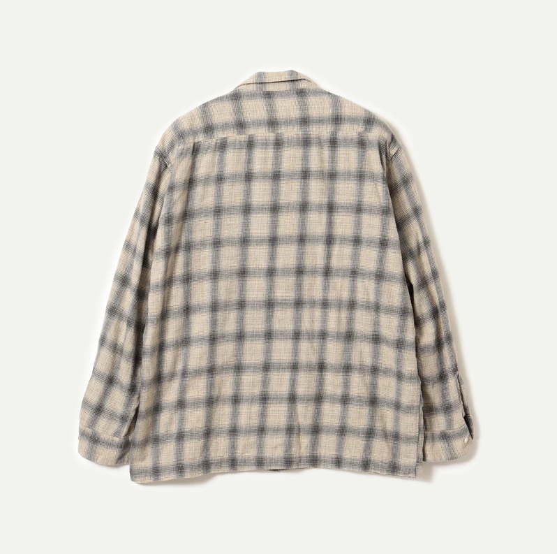Grey Vincent Melange Ombre Shirt