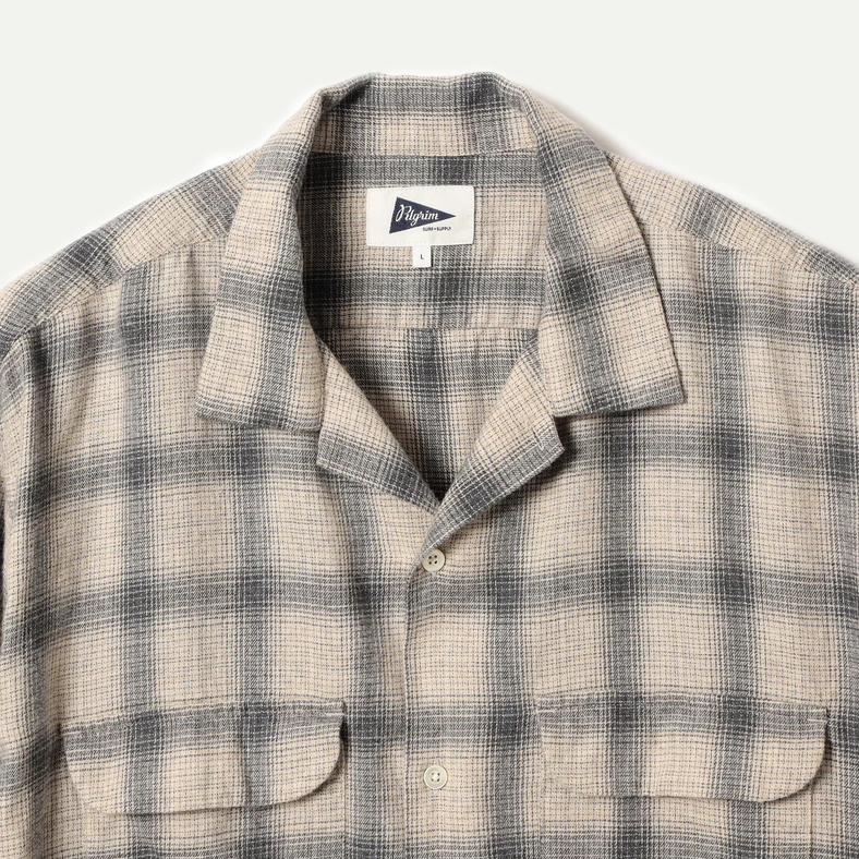 Grey Vincent Melange Ombre Shirt