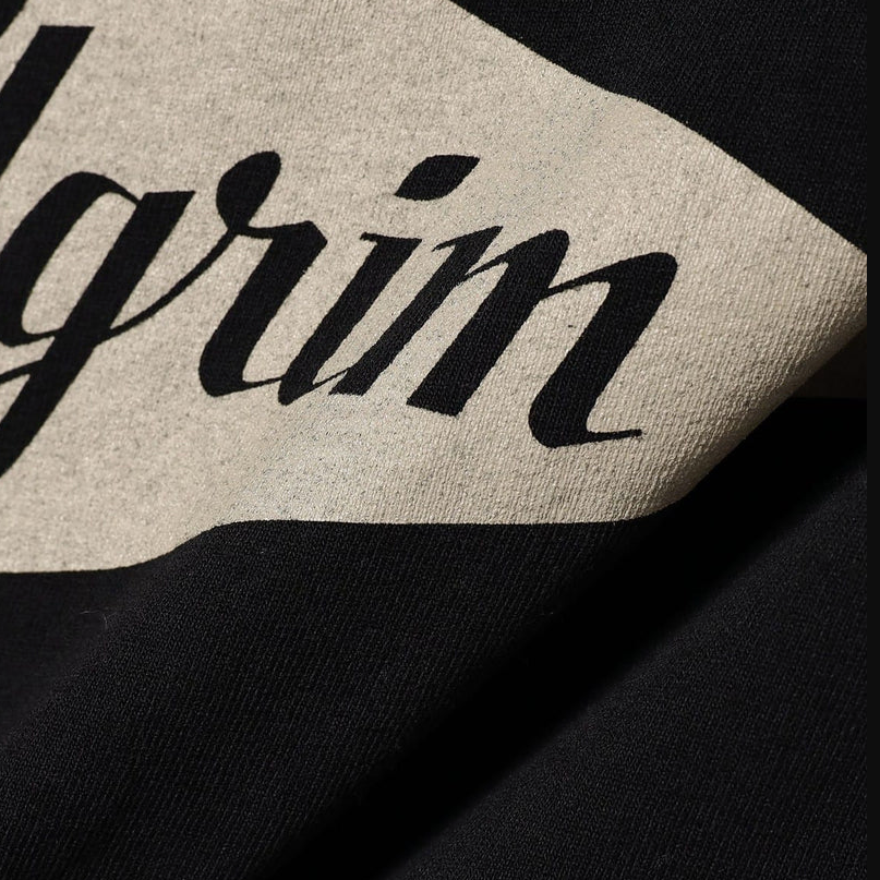 Black Pennant Long Sleeve T-Shirt