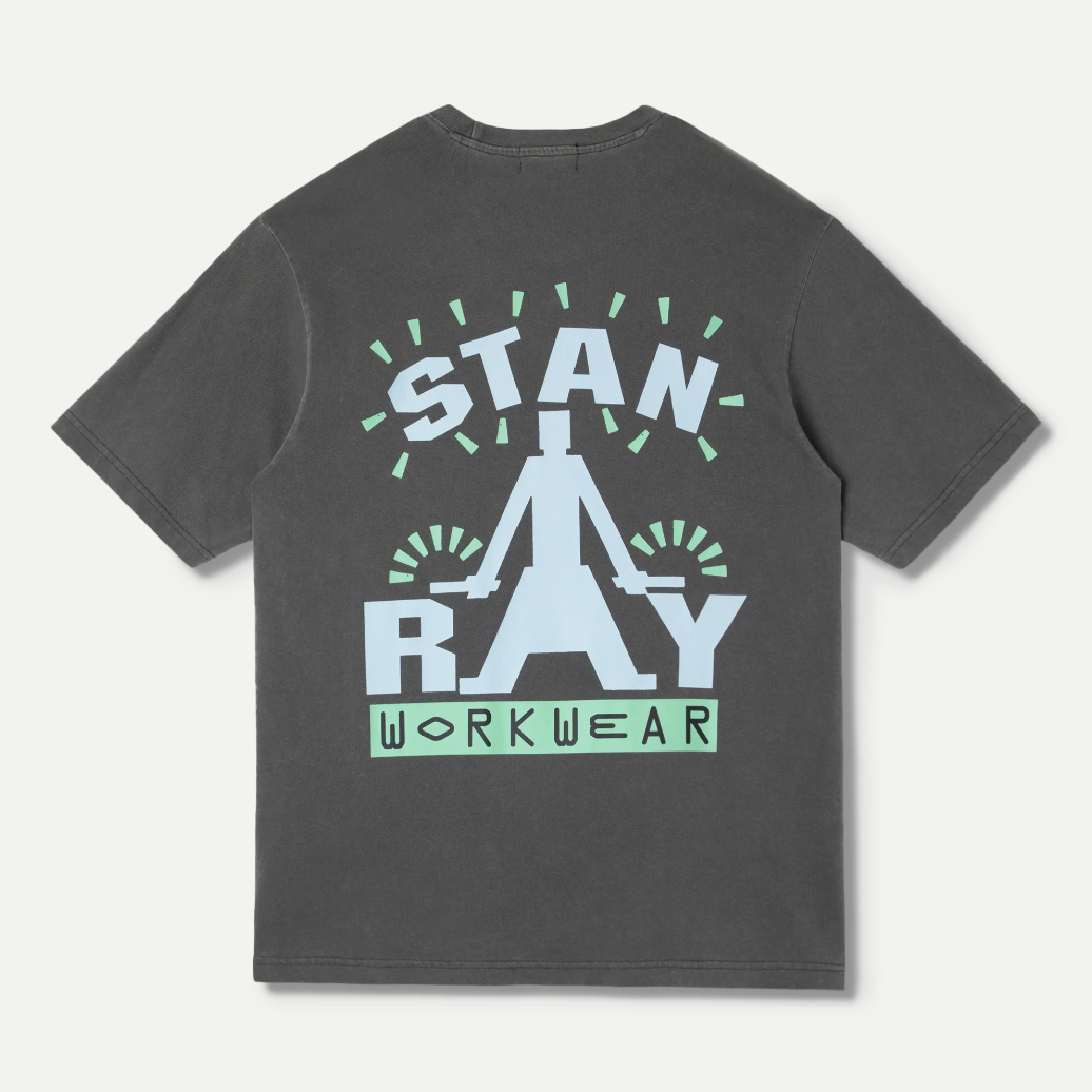 Washed Black Reg T-Shirt