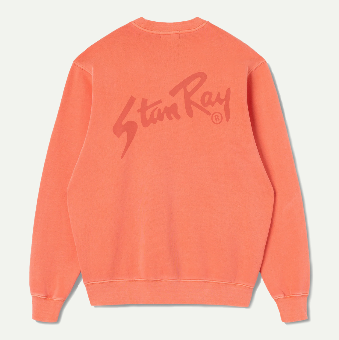 Washed Red Stan OG Crew Sweatshirt