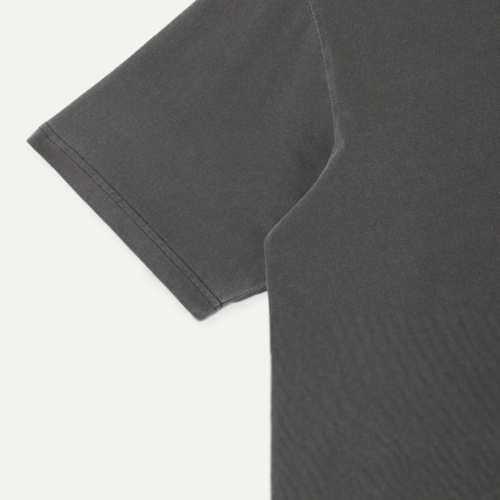 Washed Black Patch Pocket T-Shirt