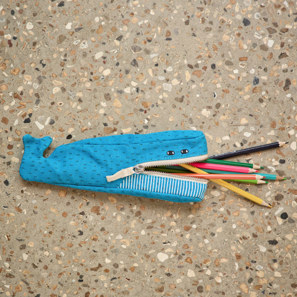 William Whale Pencil Case