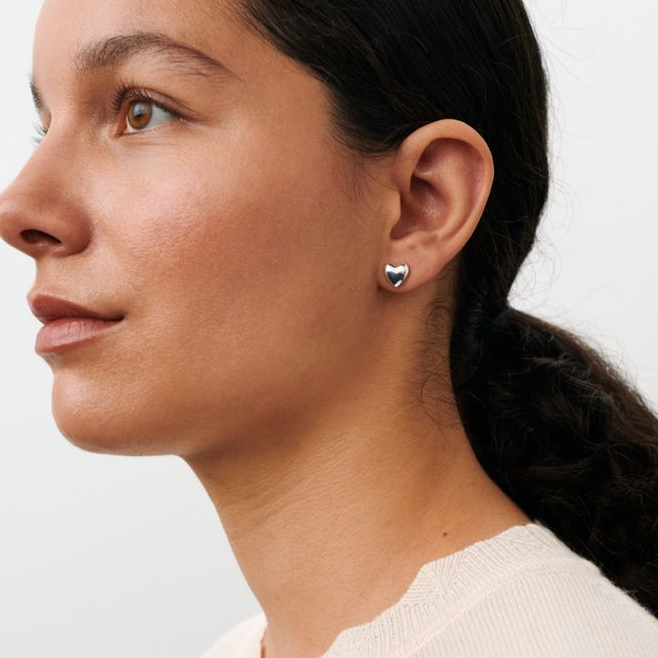 Silver Sweetheart Earsticks
