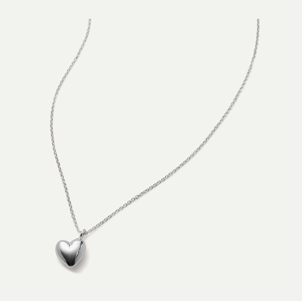Silver Sweetheart Necklace