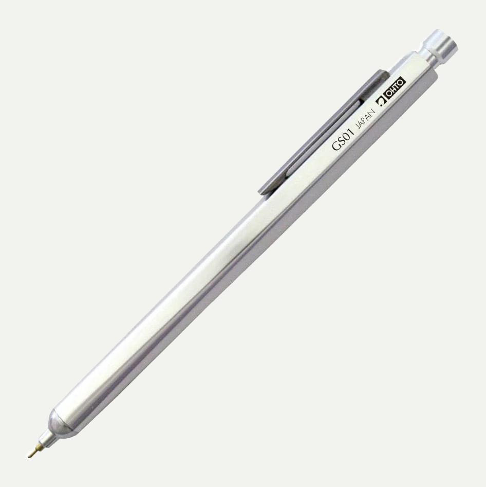 Silver 0.7mm Horizon Ballpoint Pen