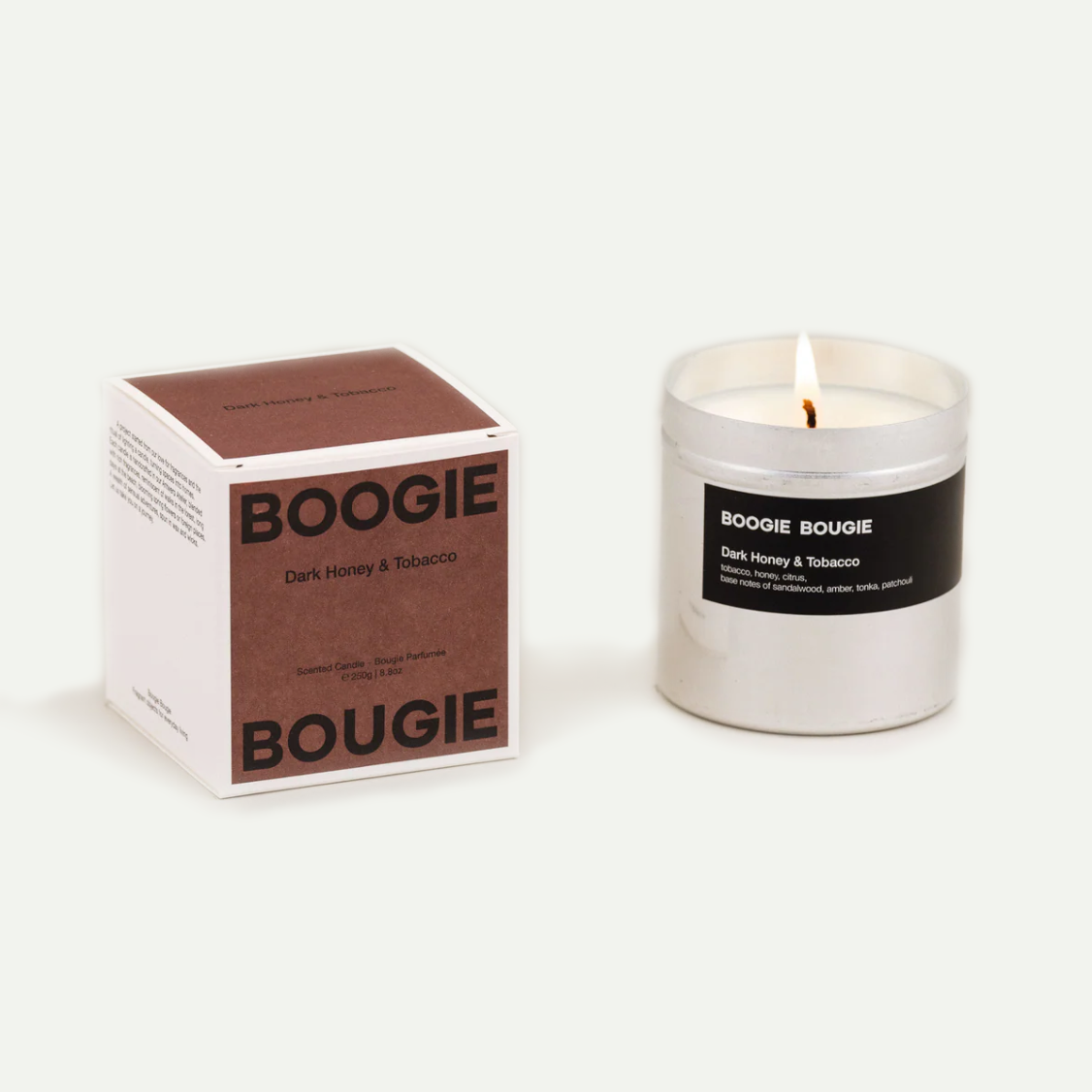 Dark Honey & Tobacco Scented Candle