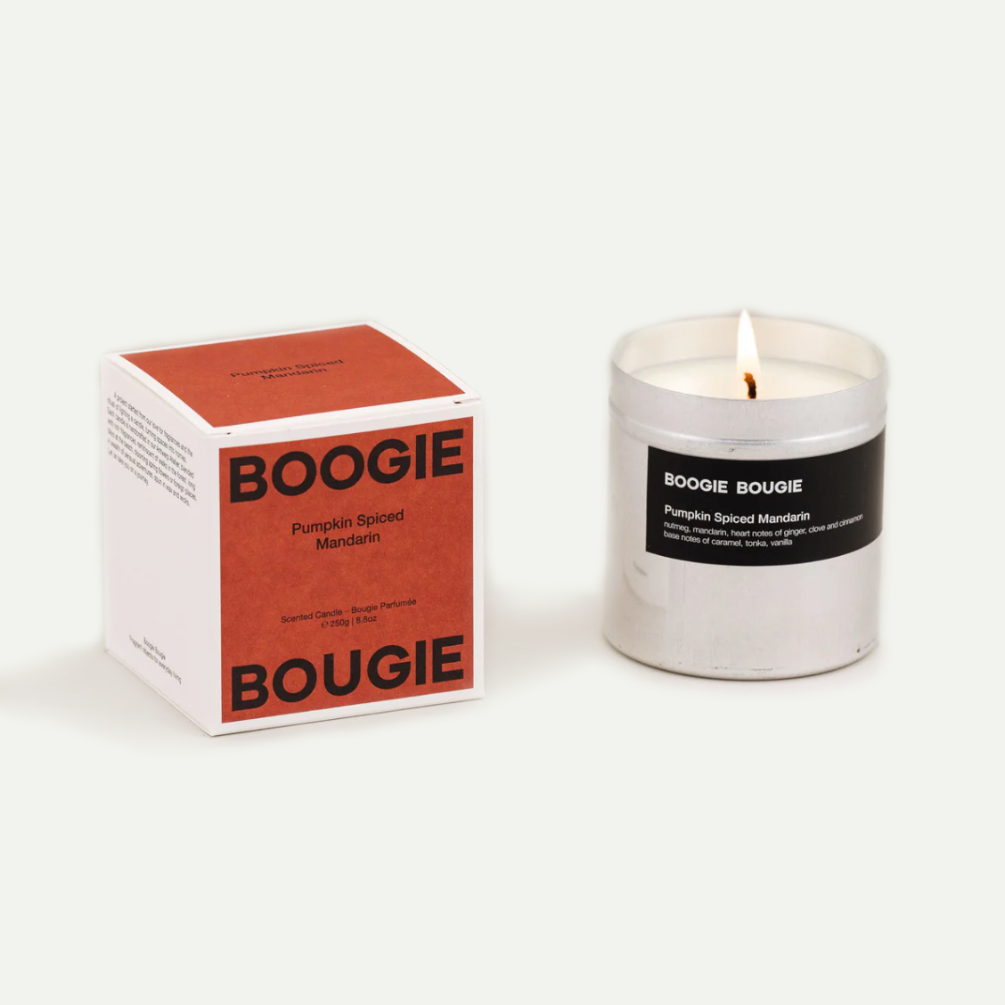 Pumpkin Spiced/Mandarin Scented Candle