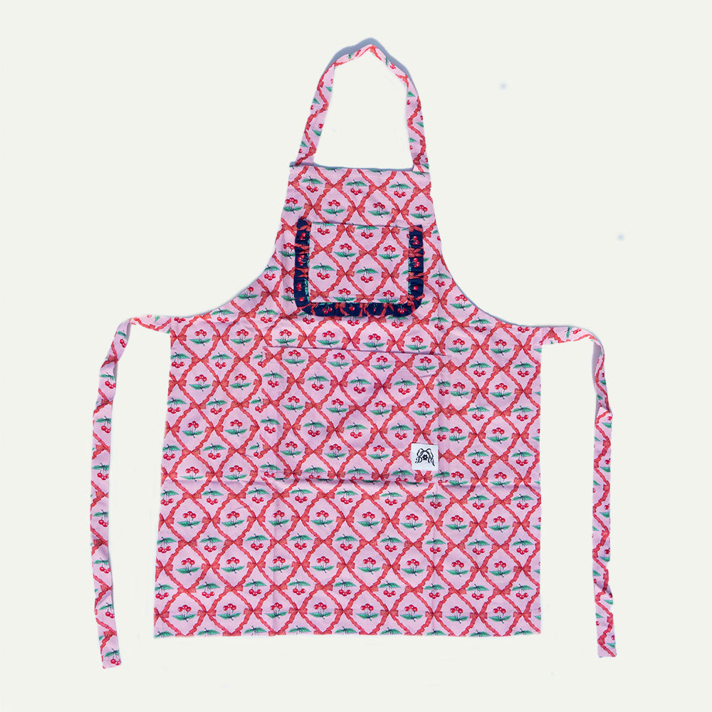 Pink Cherry Valerie Apron