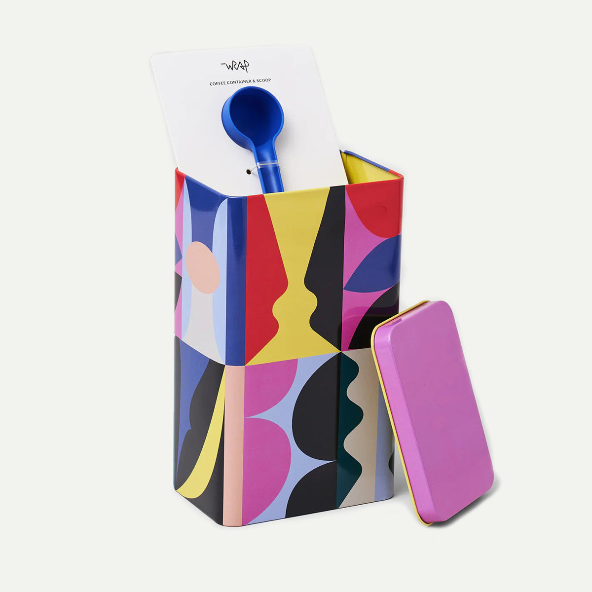 Wrap Faces Coffee Storage Tin