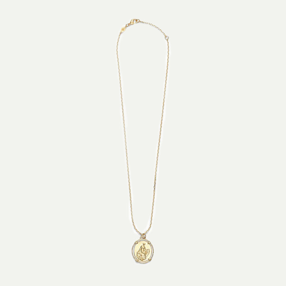 Anni Lu Born to Love Gold Necklace
