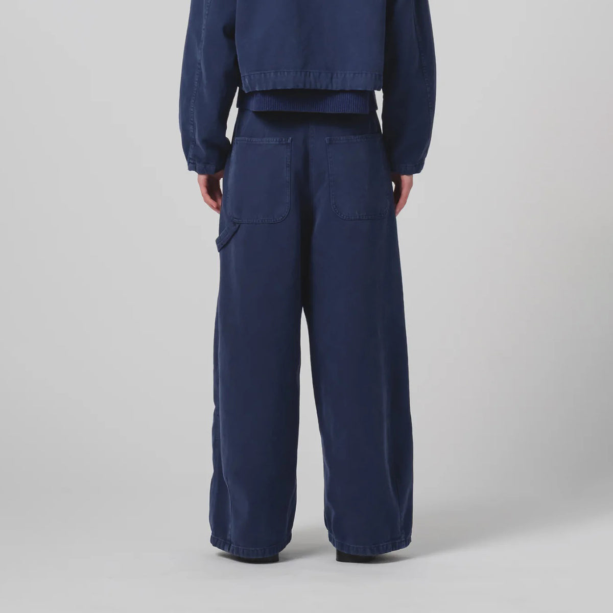 Indigo Blue Canvas Atlantide Chino