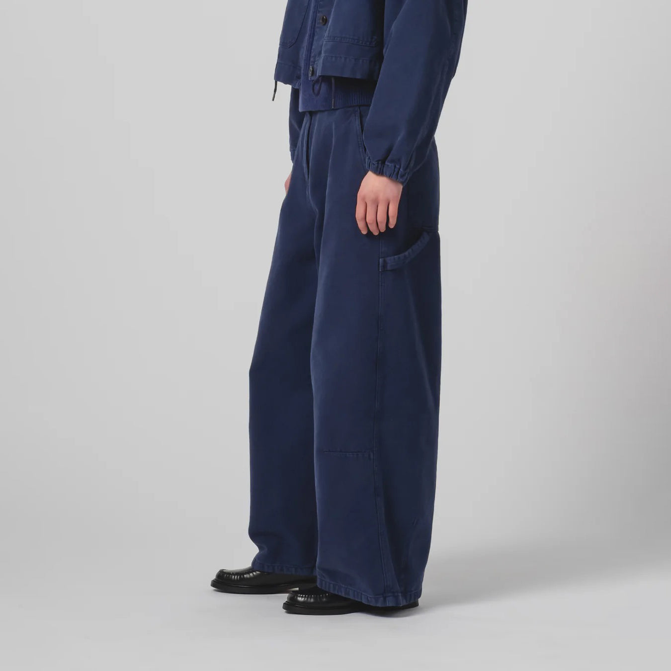 Indigo Blue Canvas Atlantide Chino