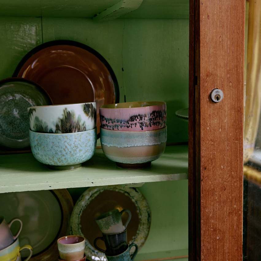 70's Ceramics Dada Noodle Bowls (set of 4)