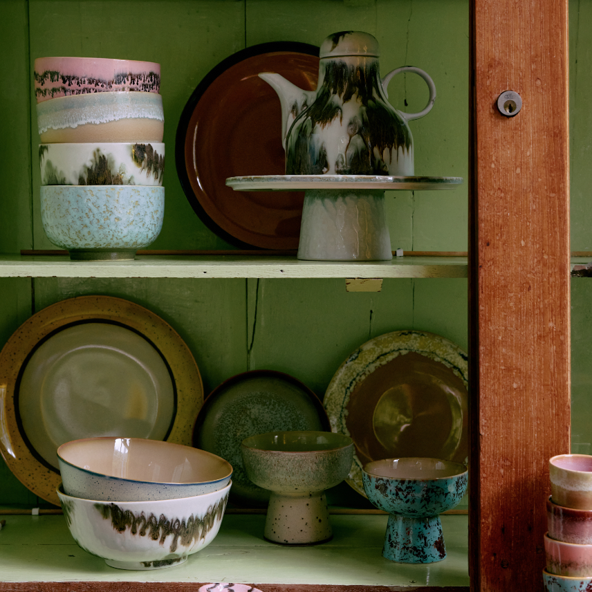 70's Ceramics Dada Noodle Bowls (set of 4)