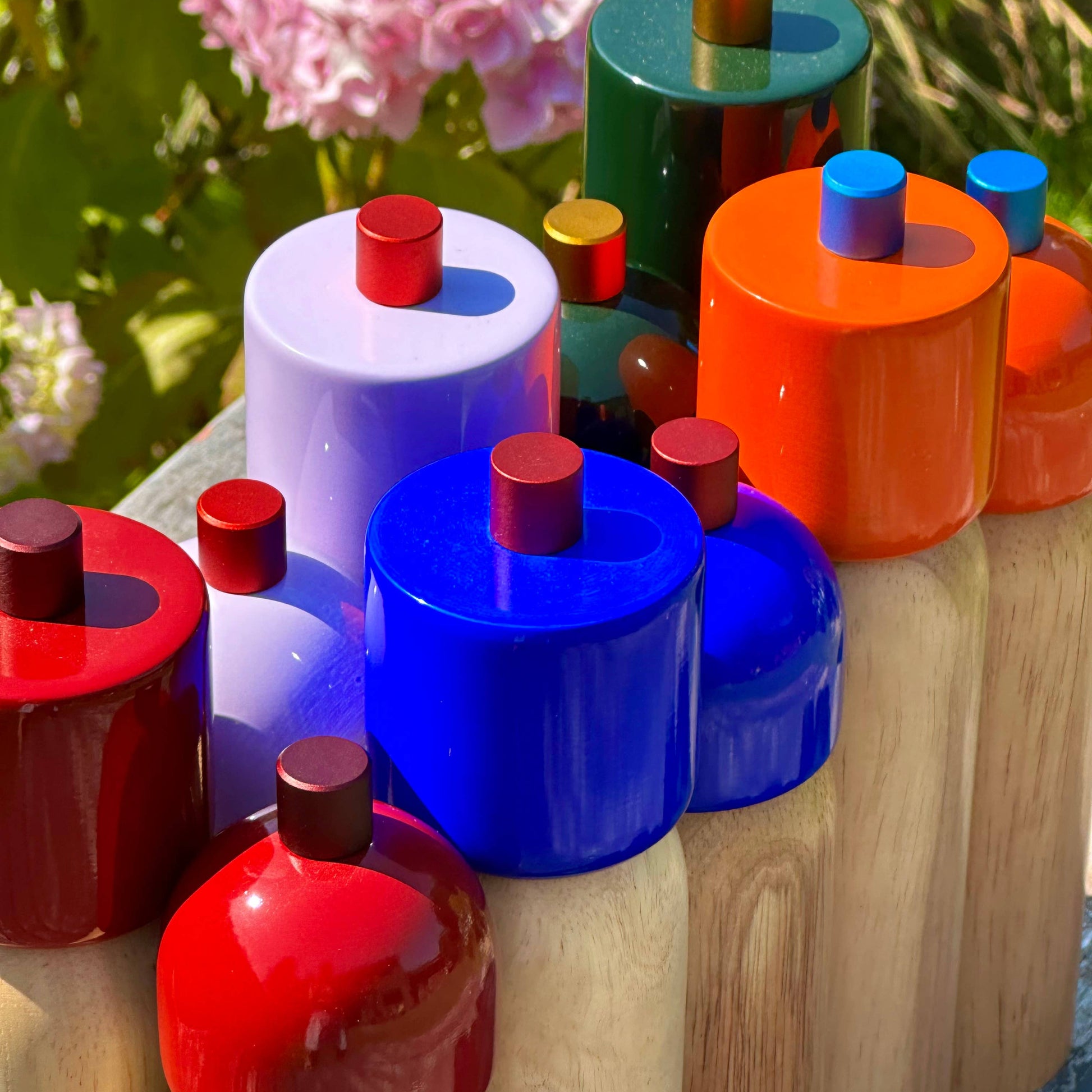 Orange & Blue Salt & Pepper Grinder