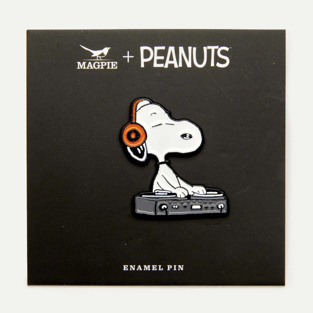 Music is Life DJ Enamel Pin