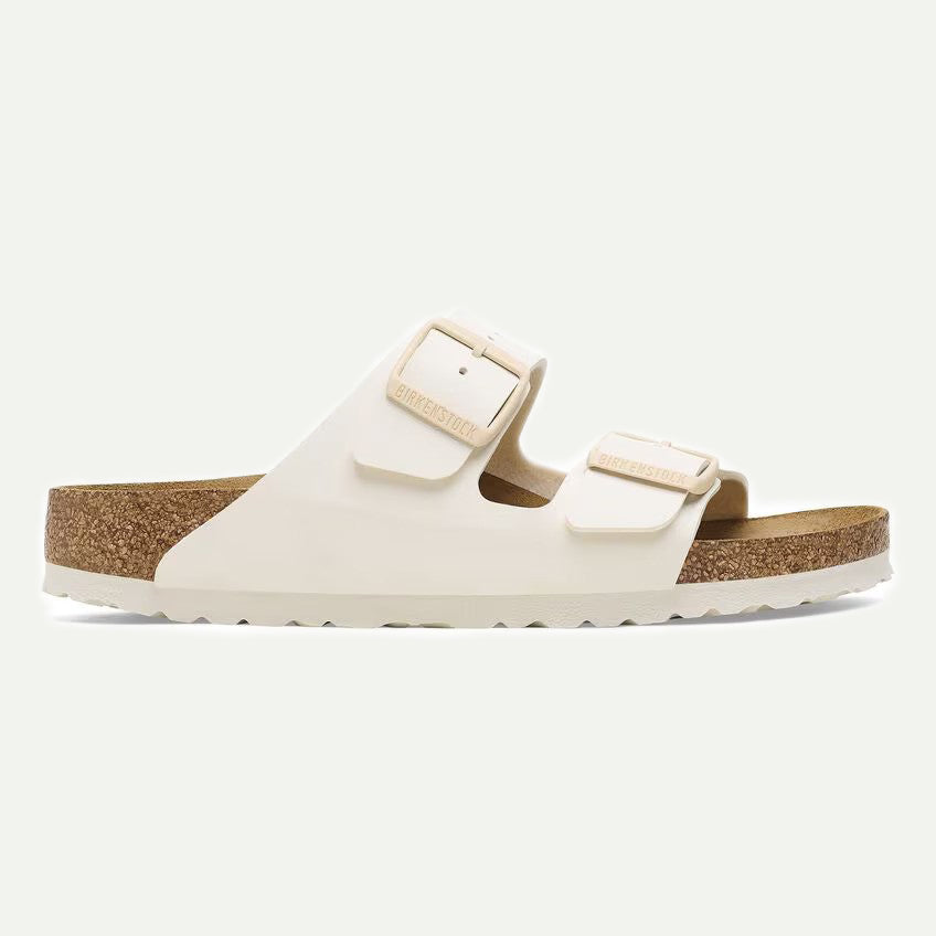 Birkenstock Eggshell Birko-Flor Arizona Sandal