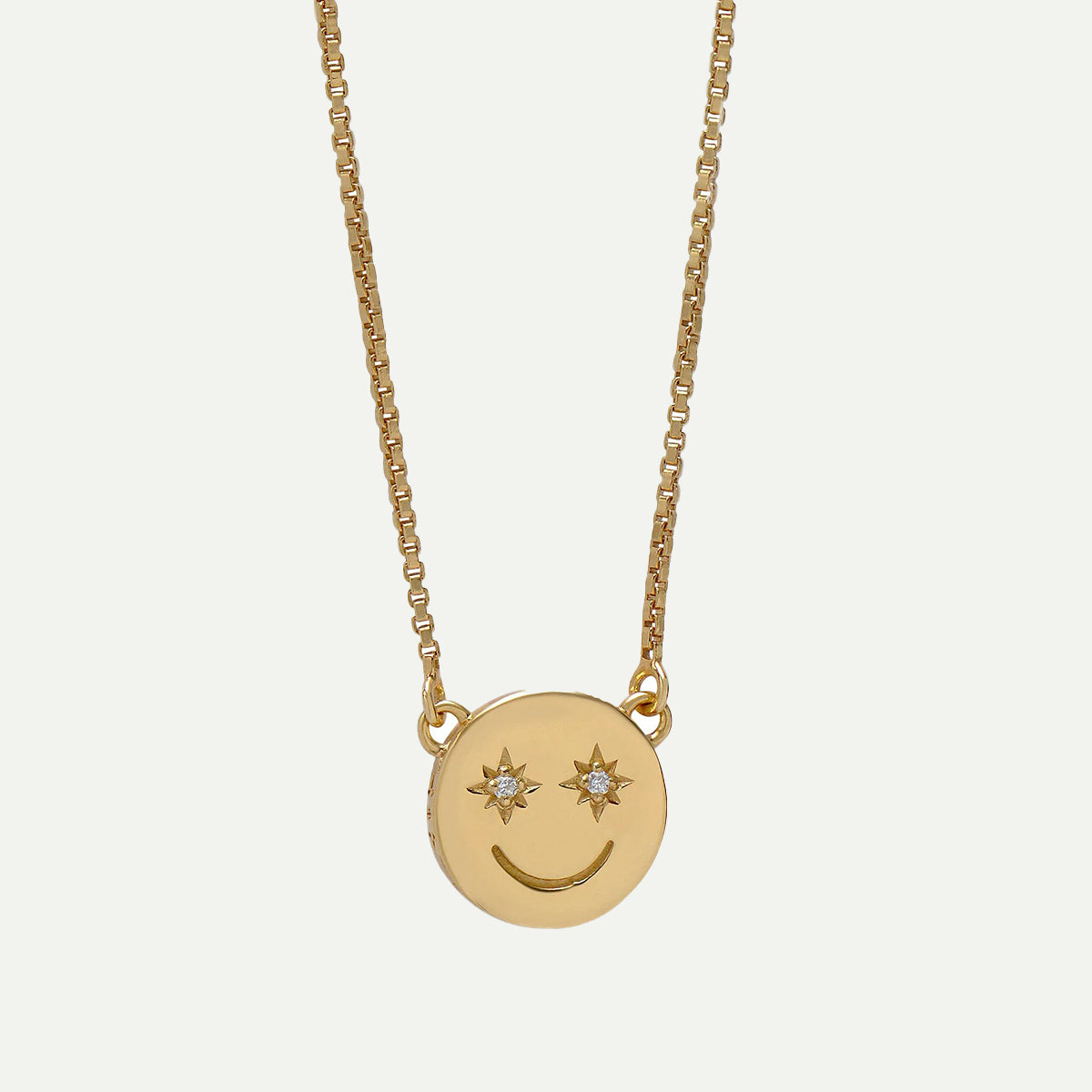Rachel Jackson Mini Happy Face Necklace