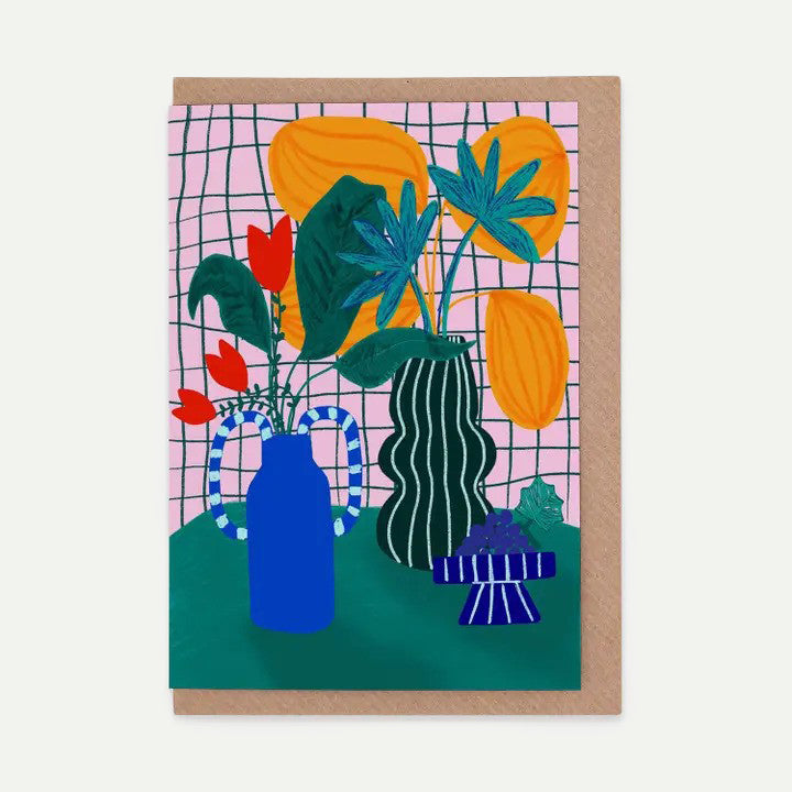 Evermade Grape + Leaves Greeting Card