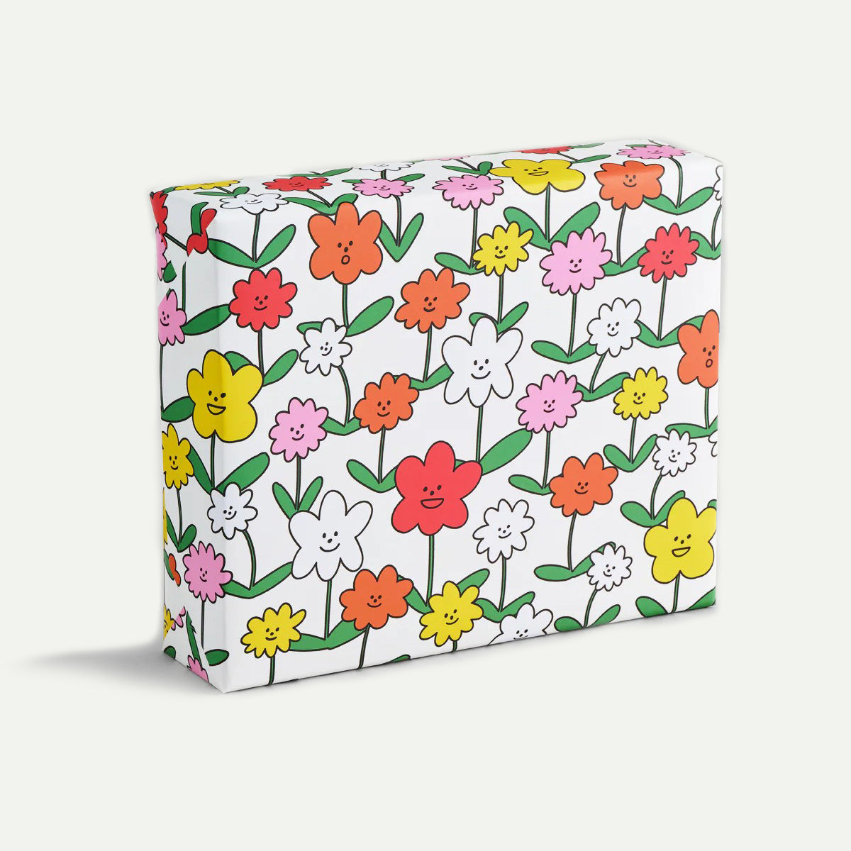 Happy Flowers Wrapping Paper