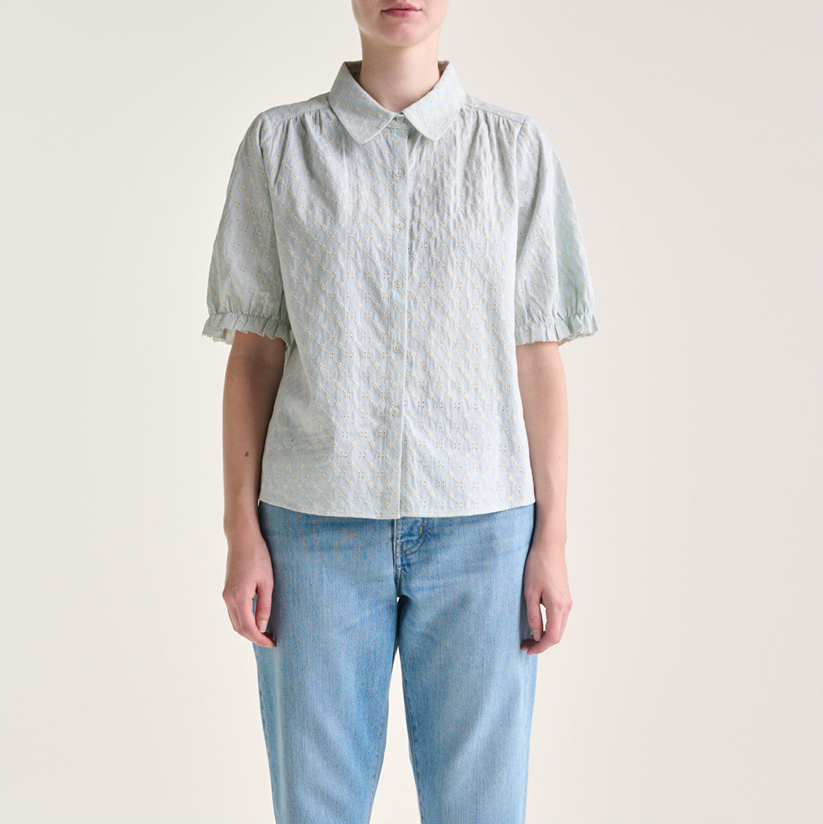 Bellerose Stone Blue Hosanna Blouse