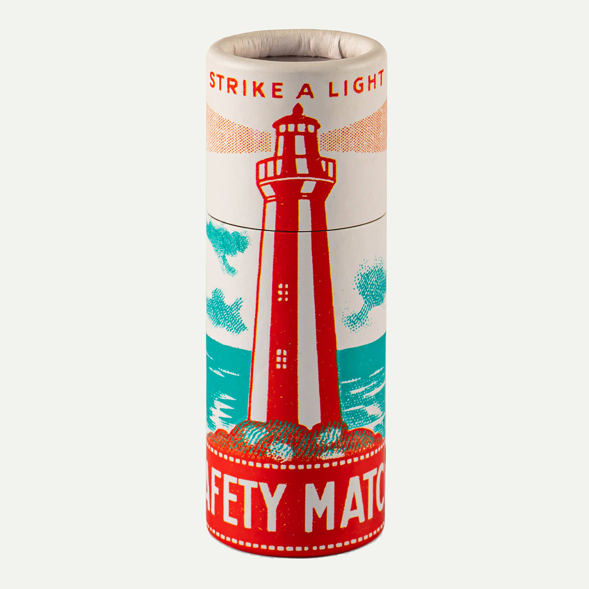 The Lighthouse Small Cylinder Safety Matches