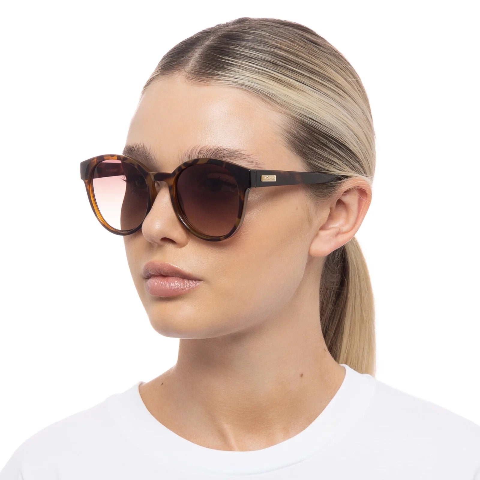 Paramount Milky Tort Sunglasses