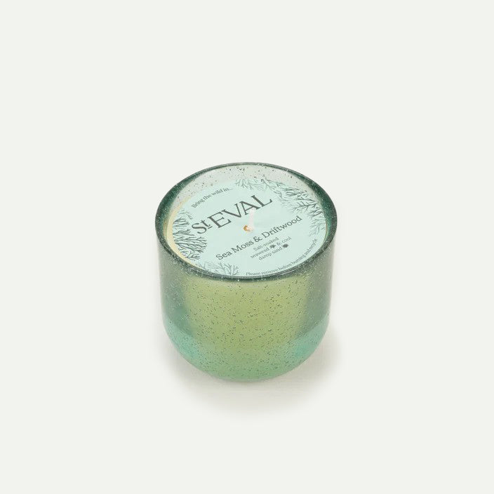 Sea Moss & Driftwood Sea Garden Glass Candle