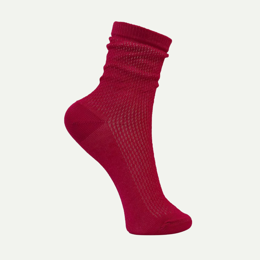 Pink Pearl Knitted Sock