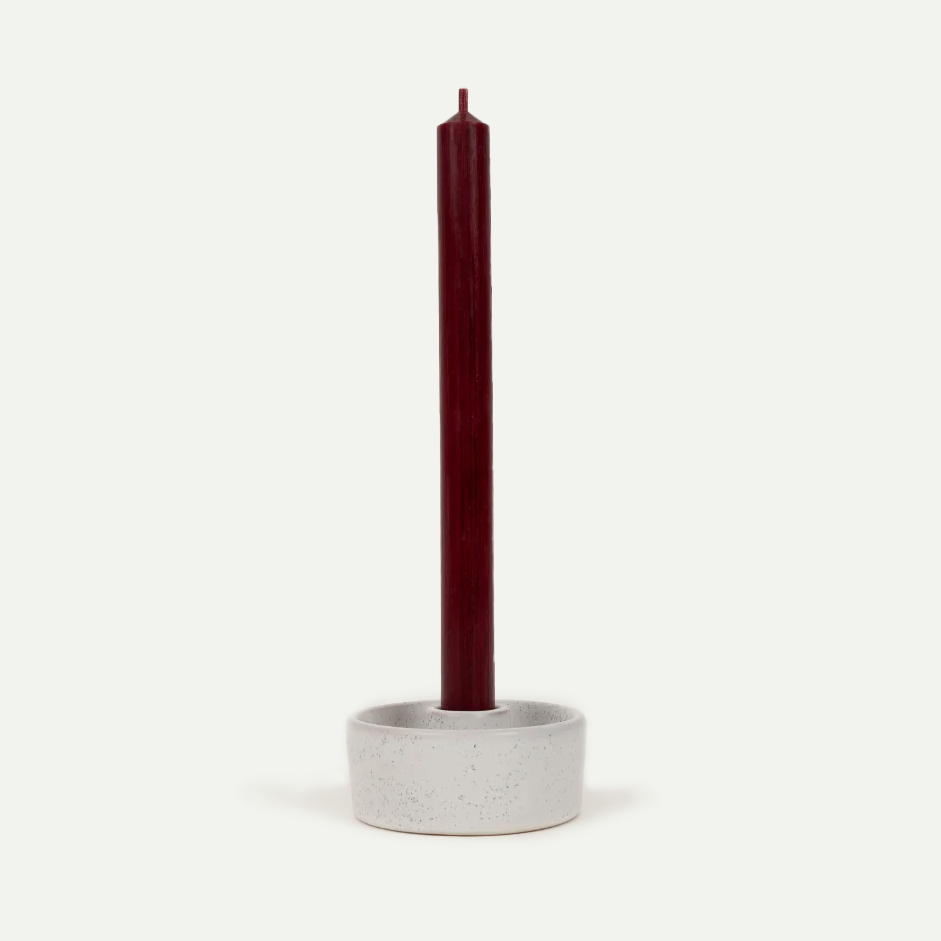 10" Red Dinner Candles