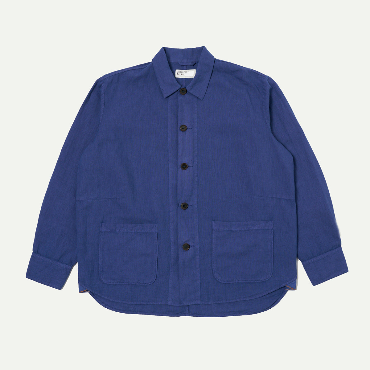 Blue Linen Travail Shirt