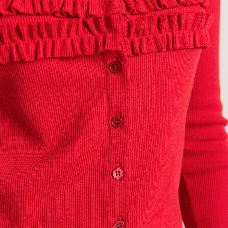 Red Cherry Varsha Cardigan
