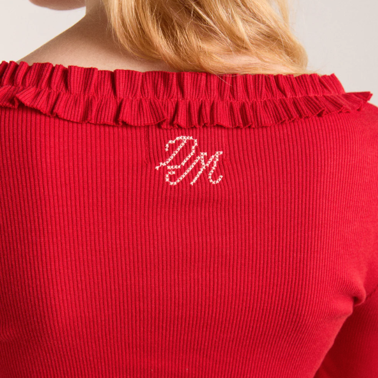Red Cherry Varsha Cardigan