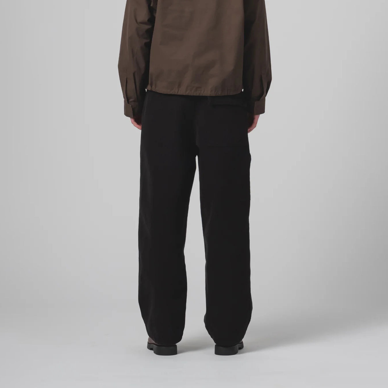 Black Canvas British Worker Pants