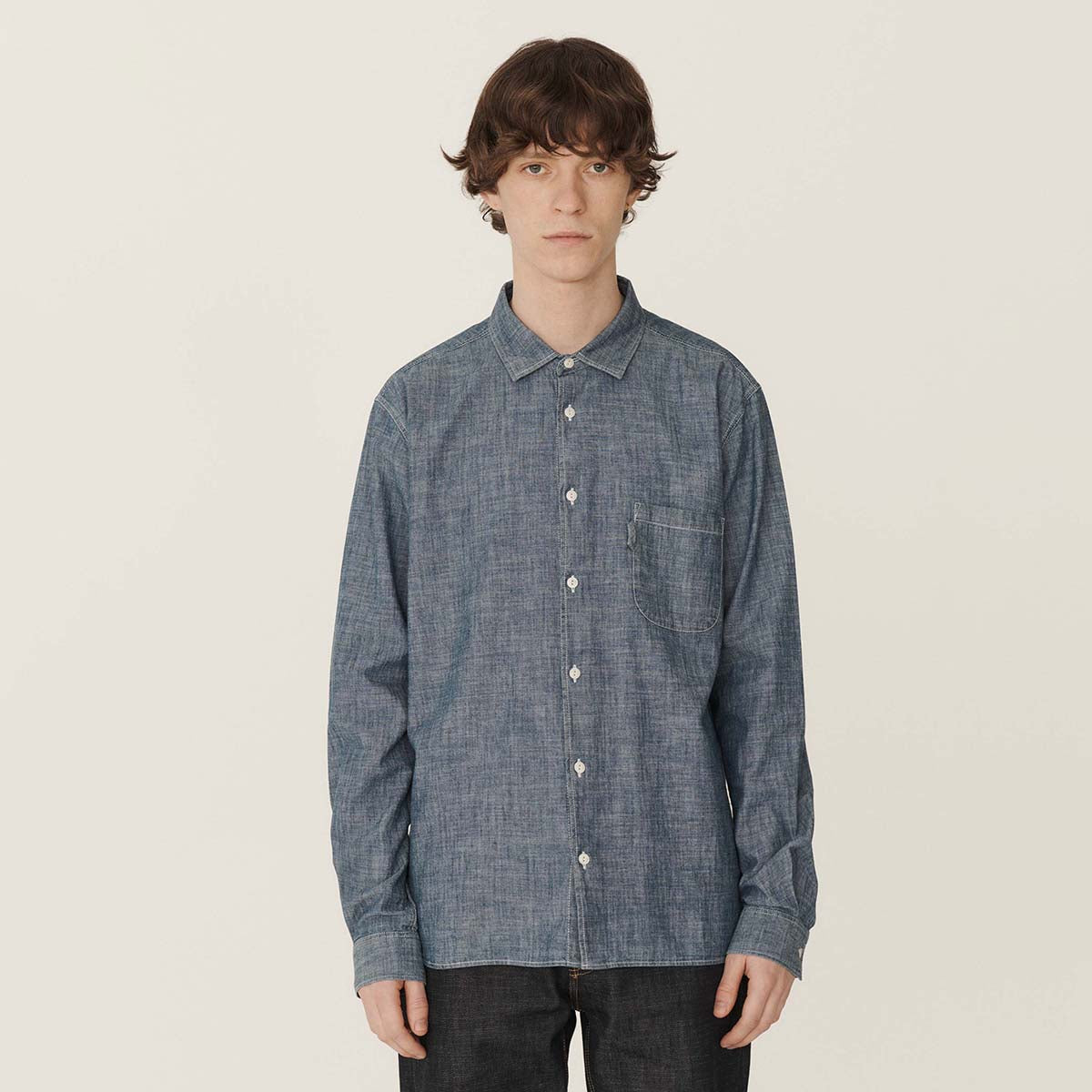 Light Indigo Curtis Shirt