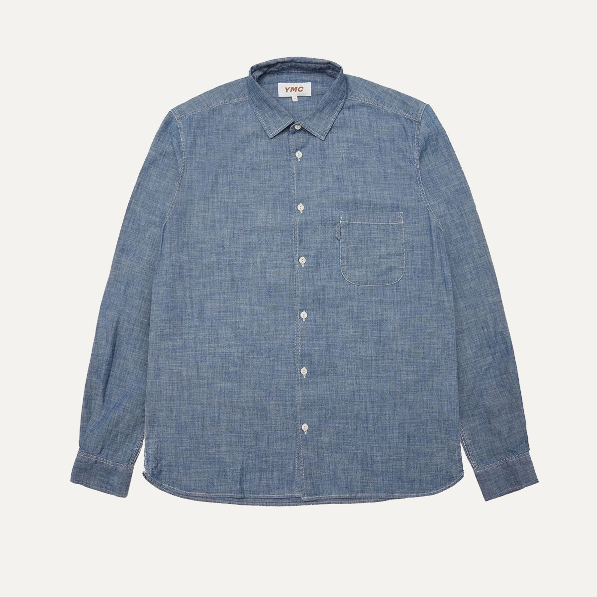 YMC Light Indigo Curtis Shirt