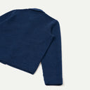 Indigo Wool Fleece Uniform Jacket