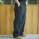 Black Wide Fit New Yorker Pant