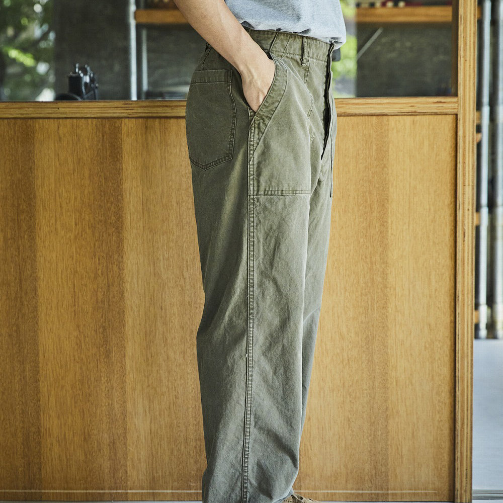 OrSlow Olive Summer Fatigue Pant | R.Place