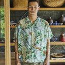 Green Peacock Garden Hawaiian Shirt