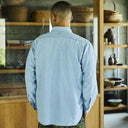 Bleached Relax Fit Chambray Work Shirt