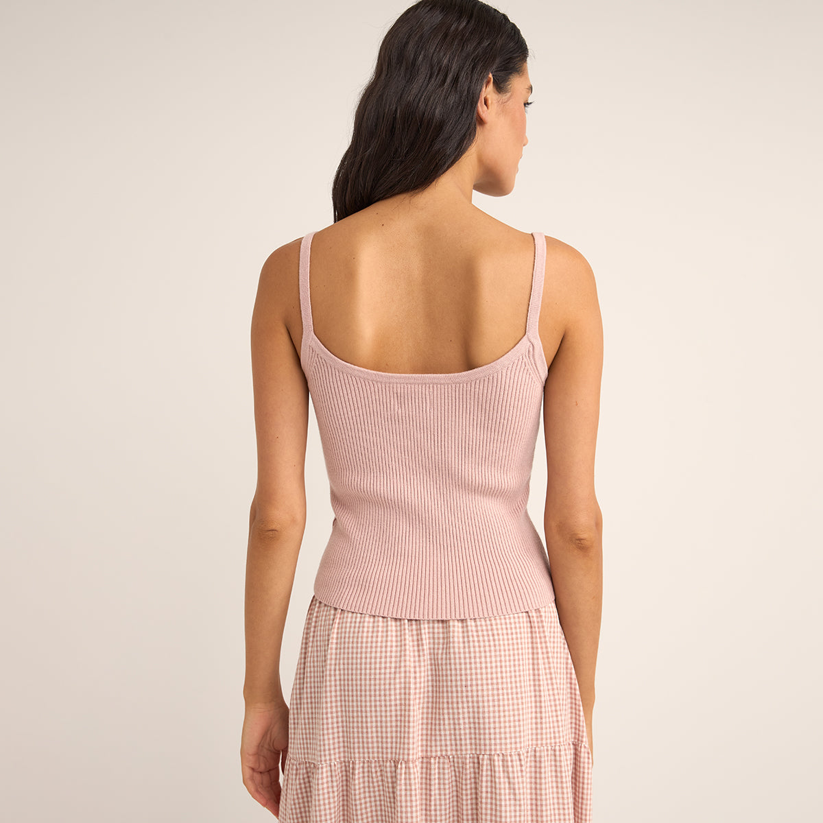 Rhythm Pink Yumi Knit Top