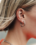 Silver 2cm Hoop Earrings