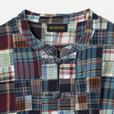 Blue Multi BOY Patchwork Shirt