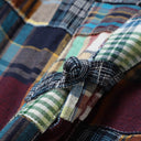Blue Multi BOY Patchwork Shirt