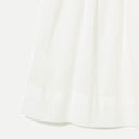Off White Gather Sleeveless Shirt