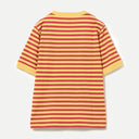 Yellow Striped Binder Short Sleeve T-Shirt
