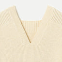 Ivory Side Ribbon Red Cross Vest